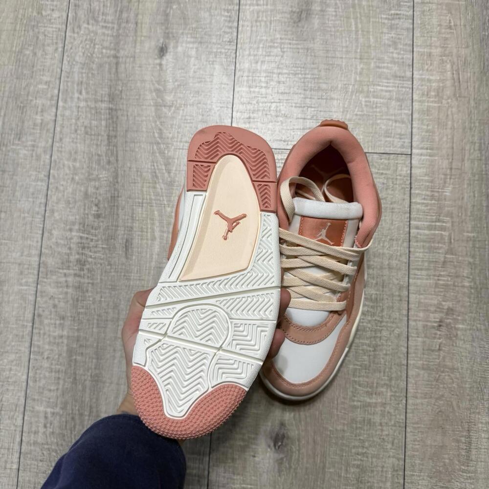 Nike Air Jordan 4 RM Guava Ice Sail Light Madder Root FQ7940-808 Size 6.5 Women - Picture 5 of 6